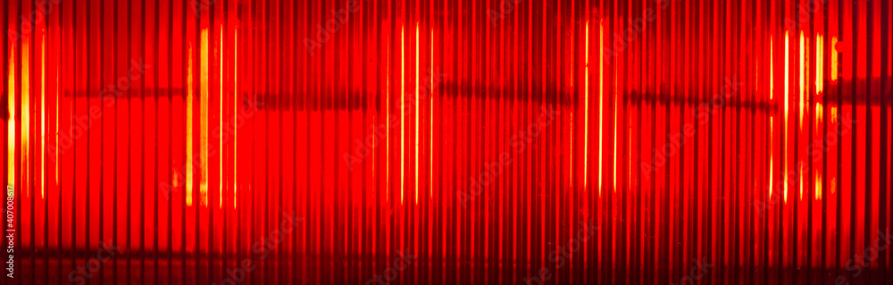Red lantern close-up from a darkroom for printing photos. Red lantern close-up from a darkroom for printing photos.