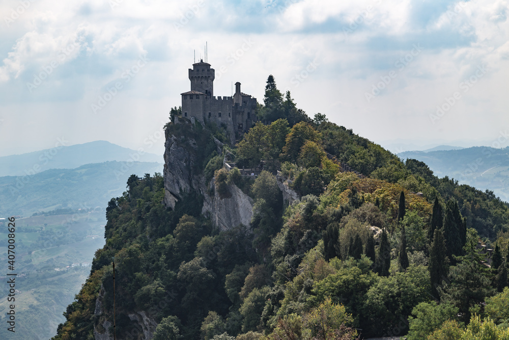 Castle in the country of San Marino