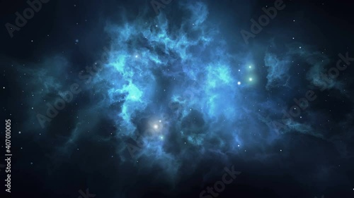 Spinning nebula loop