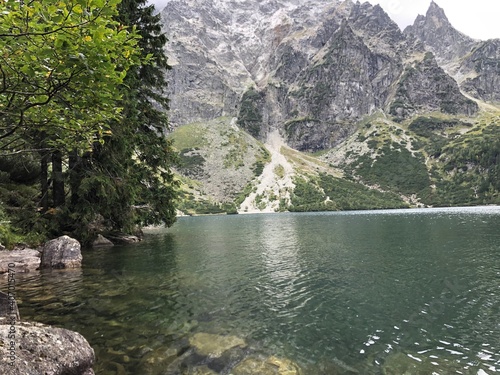 lake in the mountains