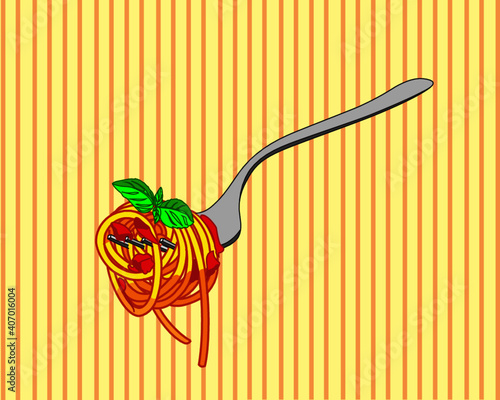 spaghetti pomodoro italian food 