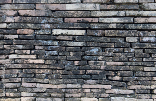 Old brick wall background texture.