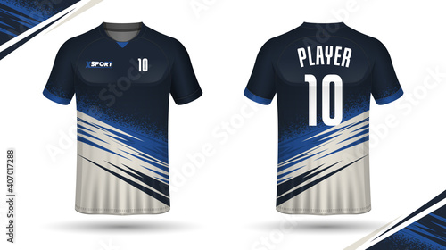 Soccer jersey template sport t shirt design