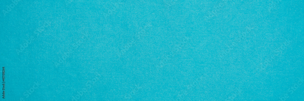 Naklejka premium background and texture turquoise abaca (manila hemp) paper the oldest existing paper mill in Capellades, Spain, panoramic web banner