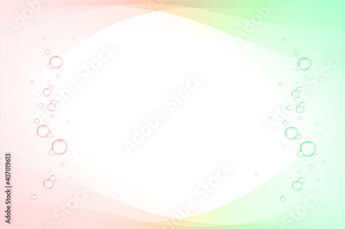 泡の背景　Underwater fizzing air bubbles