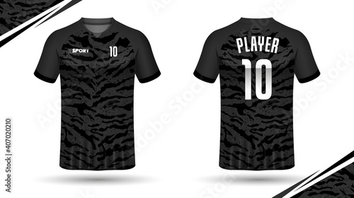 Soccer jersey template sport t shirt design