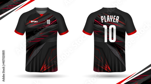 Soccer jersey template sport t shirt design
