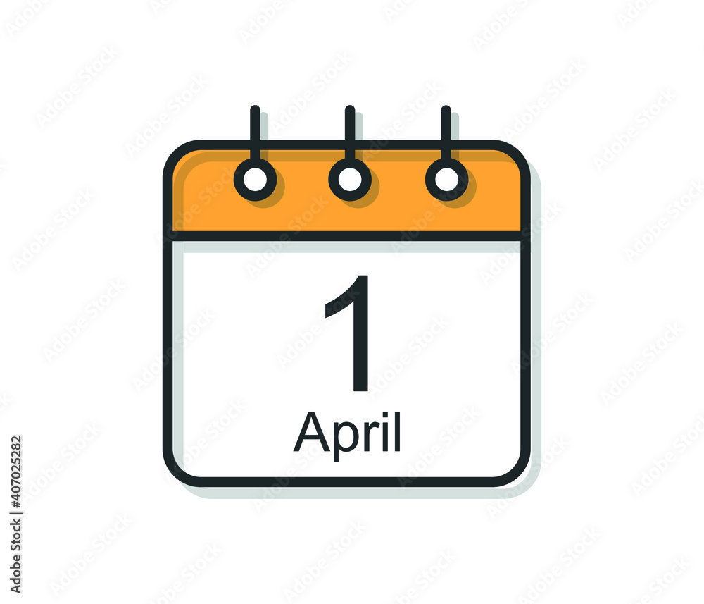 Daily calendar icon in flat design style. Vector Illustration Easy to edit, manipulate, resize or color. Daily calendar icon in flat design style. Vector Illustration Easy to edit, manipulate, resize or color.