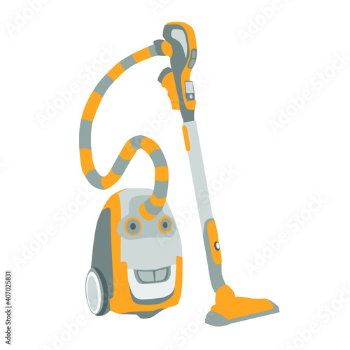 vacuum cleaner isolated on white background