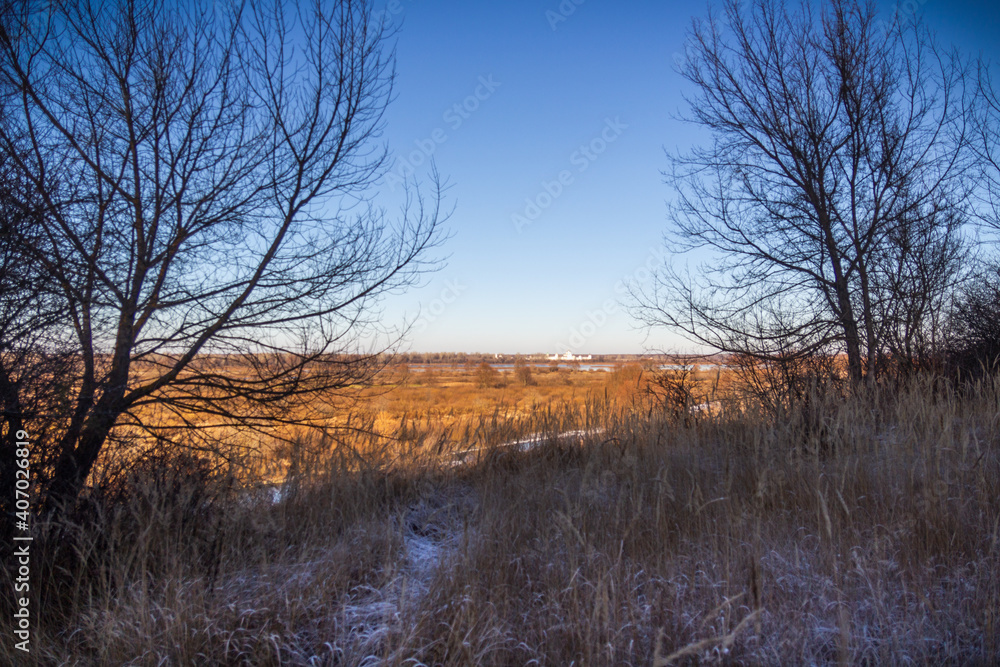 Bautiful landskape nature in winter Bautiful landskape nature in winter