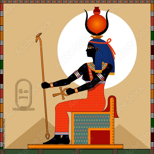 Religion of Ancient Egypt. 
Nut is a ancient Egyptian goddess of of the sky....

