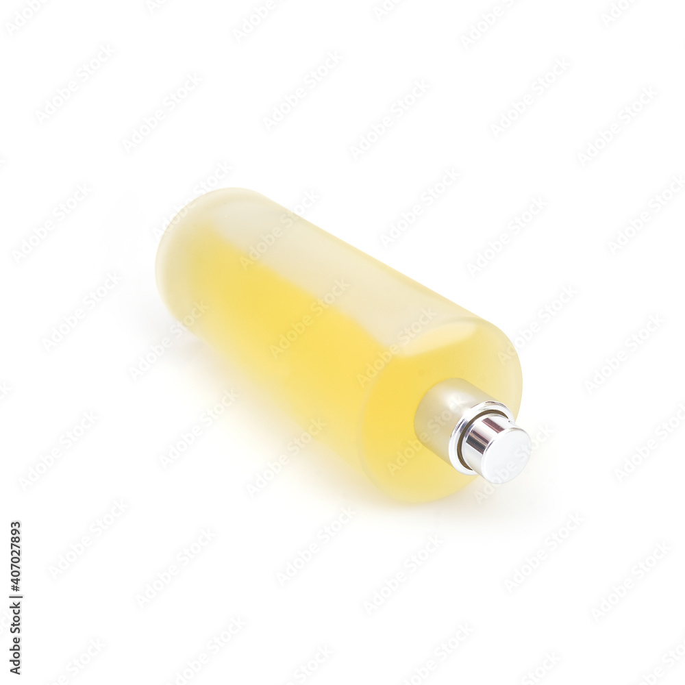 Layout of perfume bottle isolated on a white background Layout of perfume bottle isolated on a white background