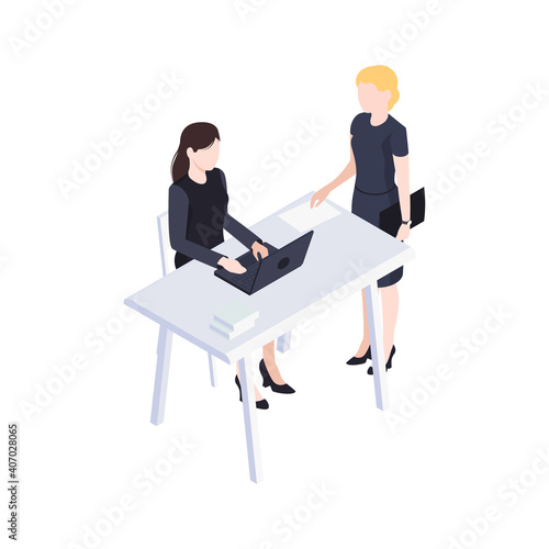 Business Women Illustration