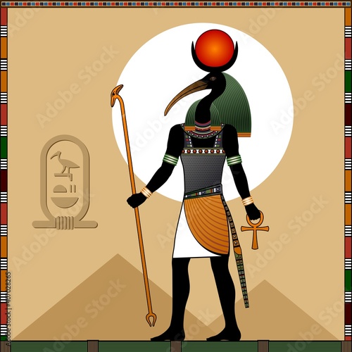 Religion of Ancient Egypt. 
Thoth is a ancient Egyptian god of wisdom and knowledge.
