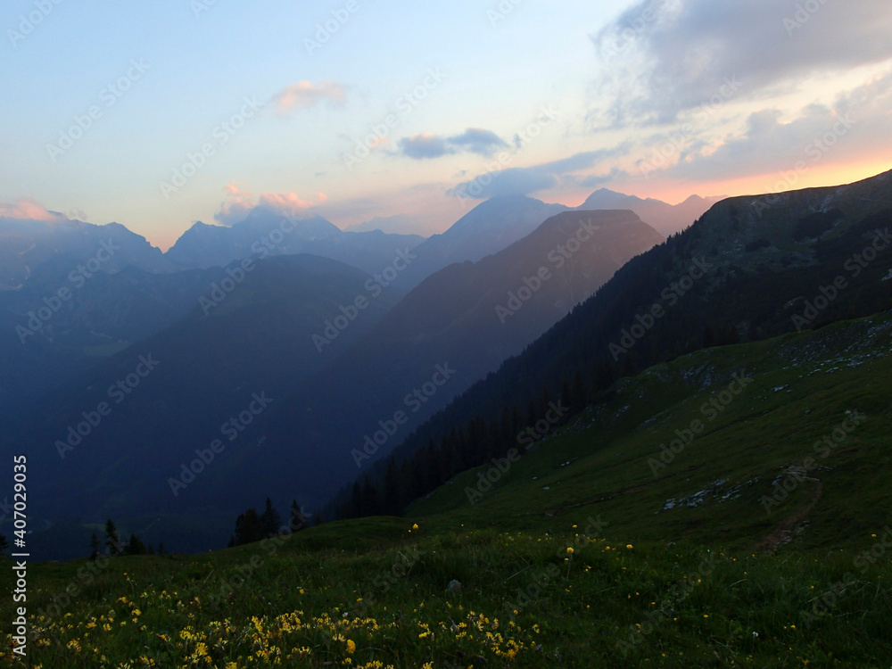 Obraz premium Schafreuter mountain, Tyrol, Austria