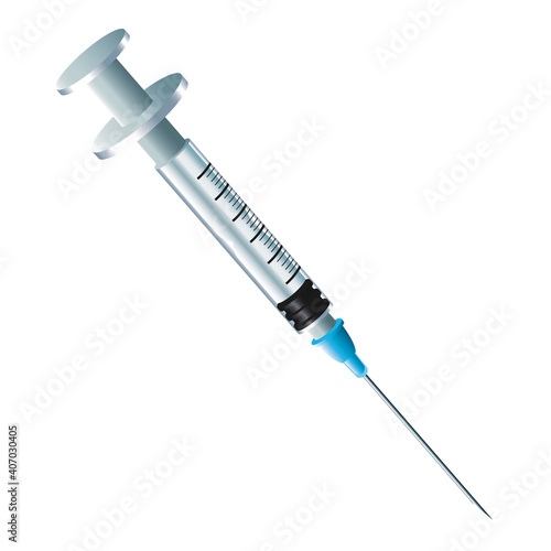 injection drug syringe medicine icon