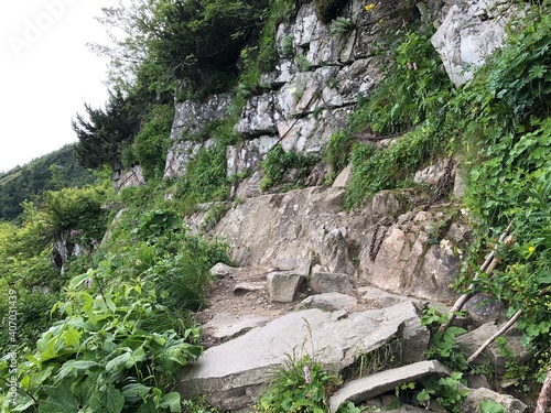 Zdjęcia prezentujące widoki górskie.