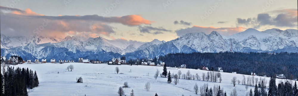 Winter Tatra Mountains, Poland.	 - obrazy, fototapety, plakaty 