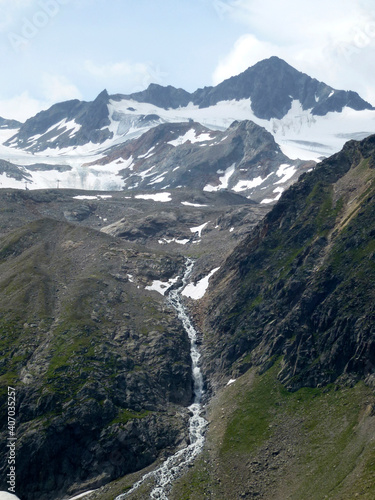 Stubai high-altitude hiking trail, lap 4 in Tyrol, Austria