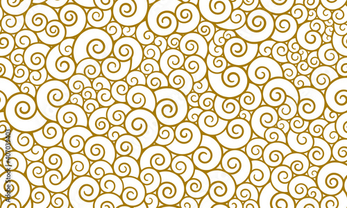 Seamless pattern in oriental style, chinese background.