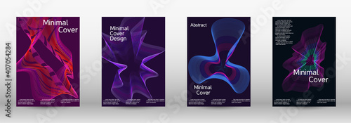 Modern design template. A set of modern abstract covers. © niko180180