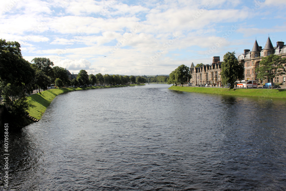 A view of Inverness in Scotland