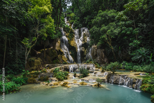 Waterfall in Lao