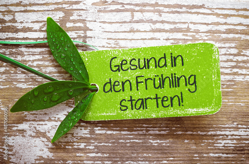 Gesund in den Frühling starten!