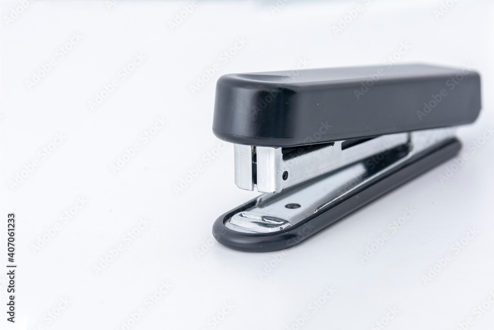 office stapler isolated on white background office stapler isolated on white background