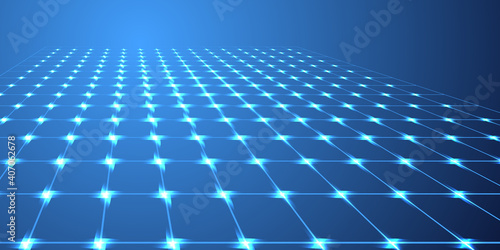 Abstract solar batteries tech geometric background, alternative energy electricity illustration.