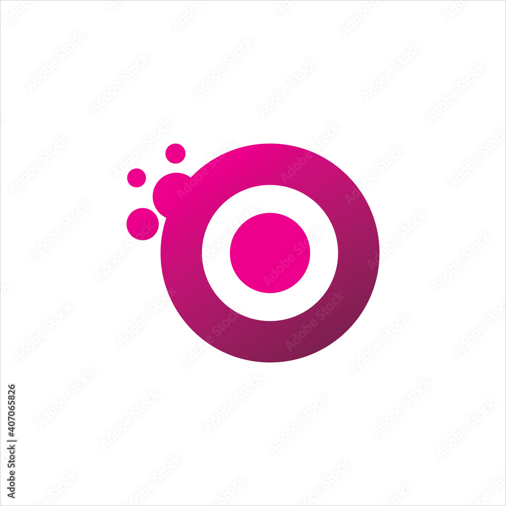 circle color target pixel bubble dot logo design circle color target pixel bubble dot logo design
