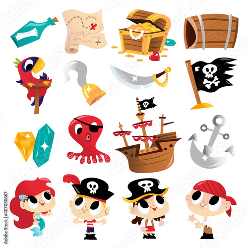 Super Cute Pirate Adventure Set