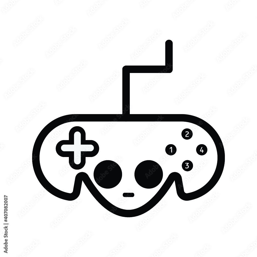 Game controller icon . Vector illustration Game controller icon . Vector illustration