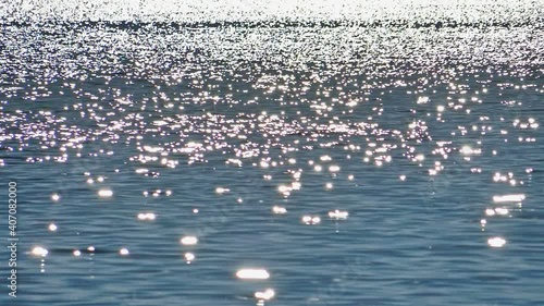 horizon blue lake Glare