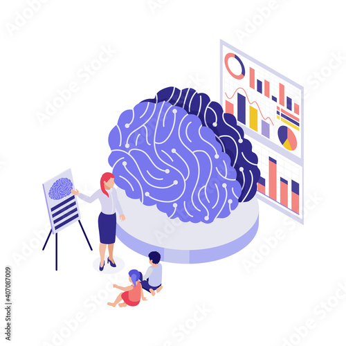 STEM Education 3d Concept