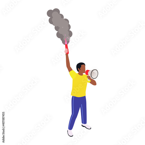 Public Demonstration Icon