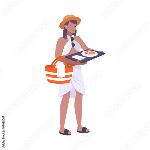 Meal Flat Illustration