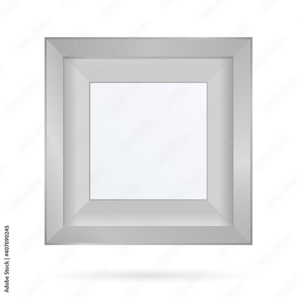 Presentation set square picture frame design with shadow on transparent background. 3D Board Banner Stand on isolated clean blank table Vector illustration EPS 10 for photo, image, text promotional Presentation set square picture frame design with shadow on transparent background. 3D Board Banner Stand on isolated clean blank table Vector illustration EPS 10 for photo, image, text promotional