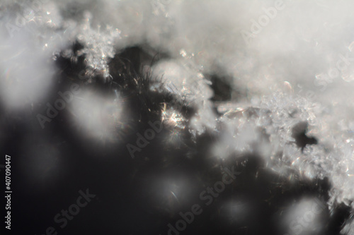 snowflakes macro © Ольга Истомина