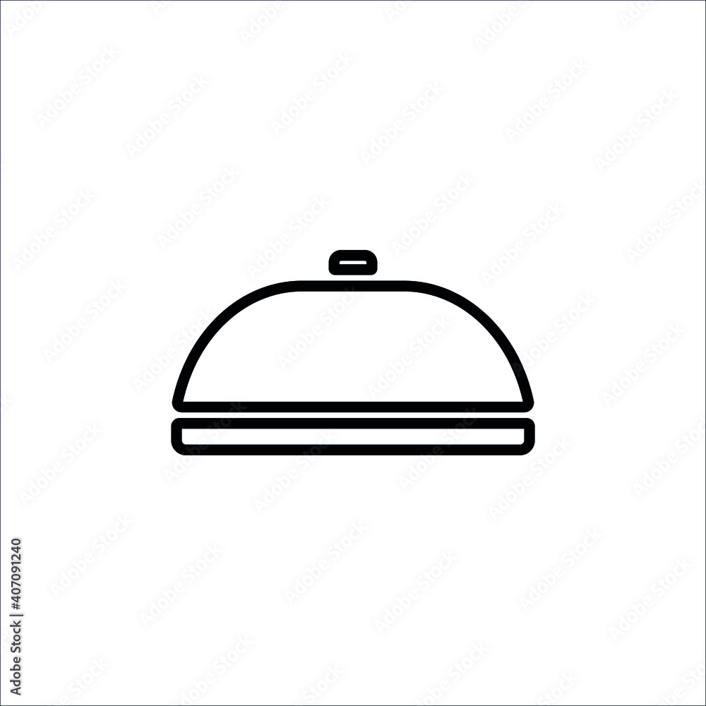 Hot proper meal plate vector illustration icon Hot proper meal plate vector illustration icon
