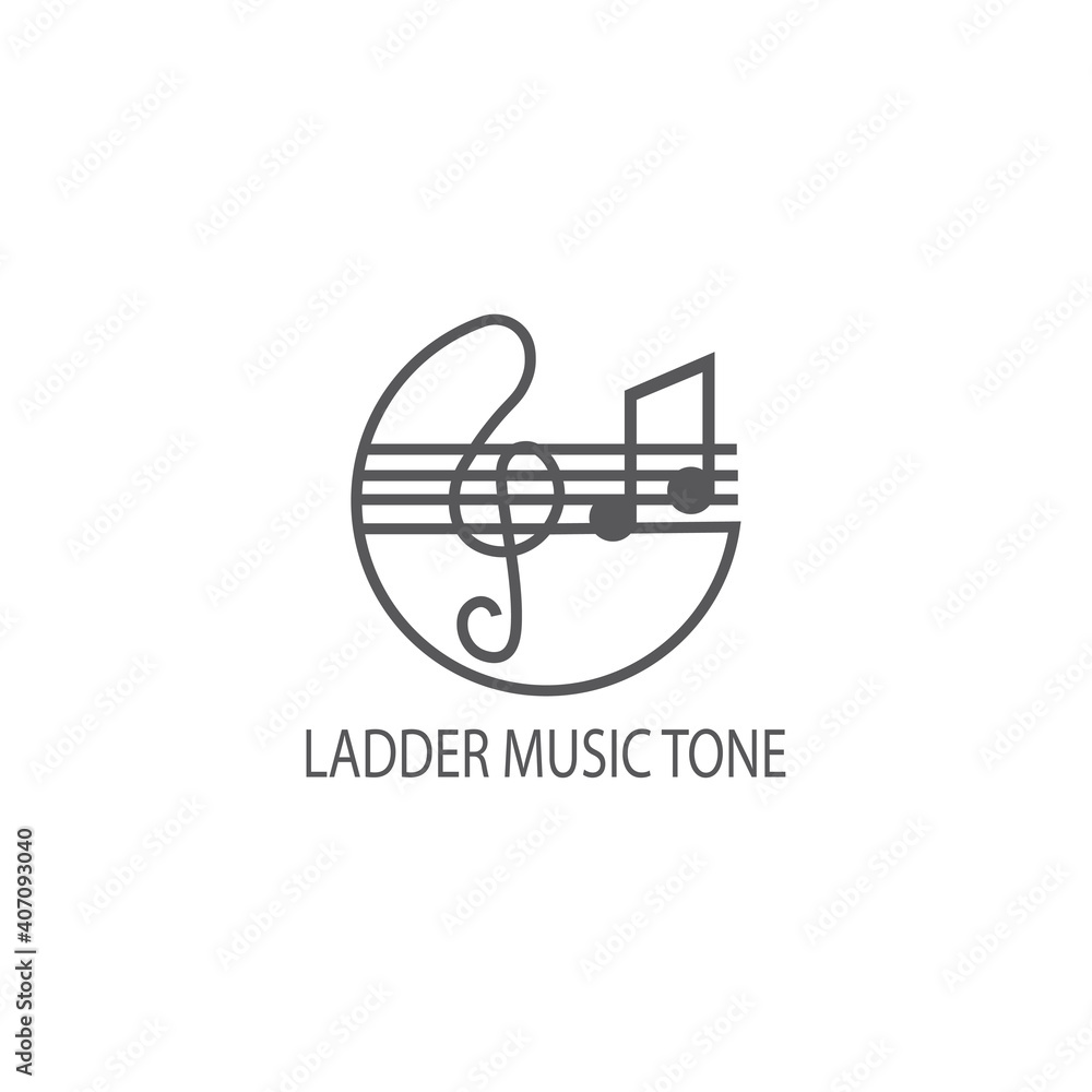 scales music logo line illustration simple guitar vector design scales music logo line illustration simple guitar vector design
