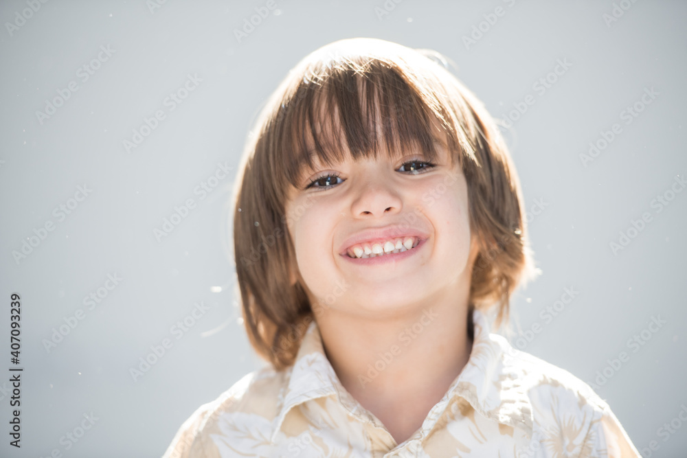 Fototapeta premium Kid posing