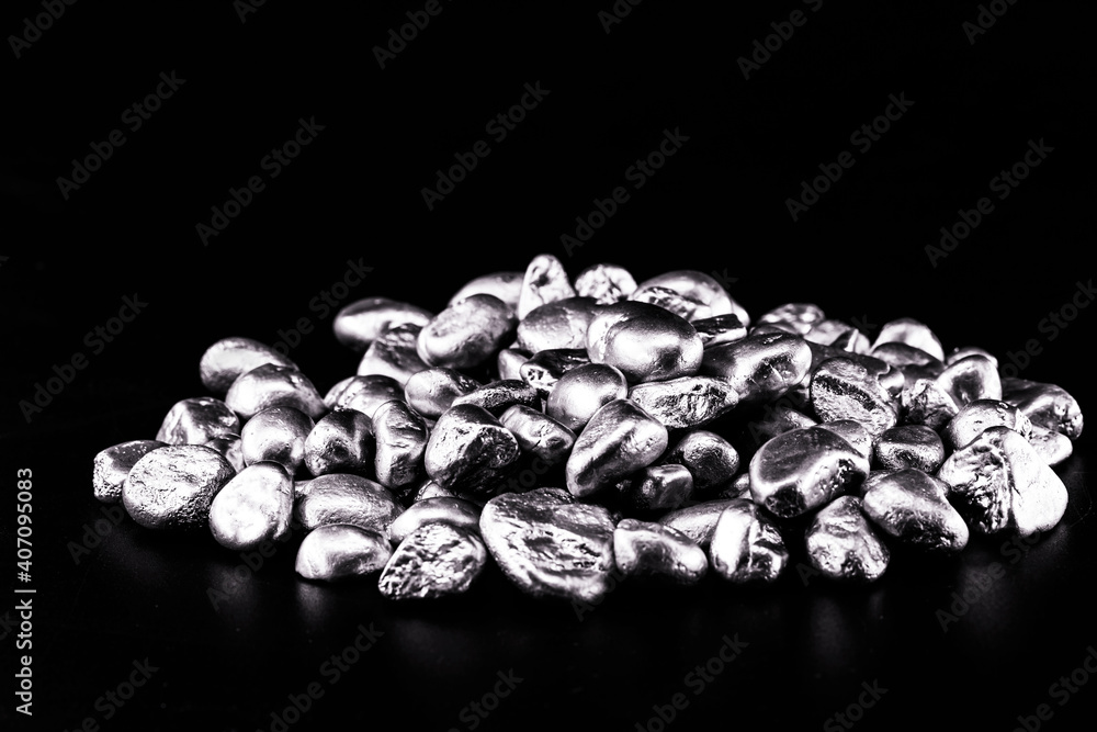 platinum, rough mined stones. precious metal, used in industry, chemical element platinum, rough mined stones. precious metal, used in industry, chemical element