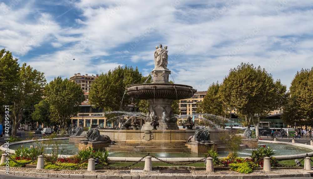 Fountain in Aix en Provence