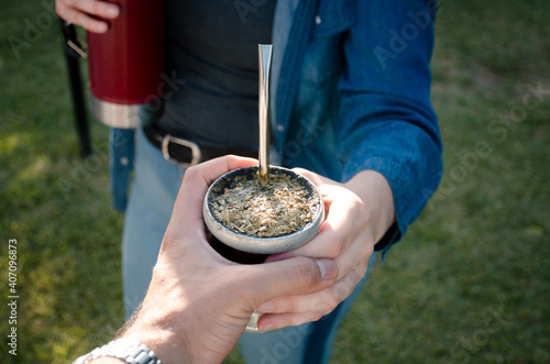 sharing a mate with person