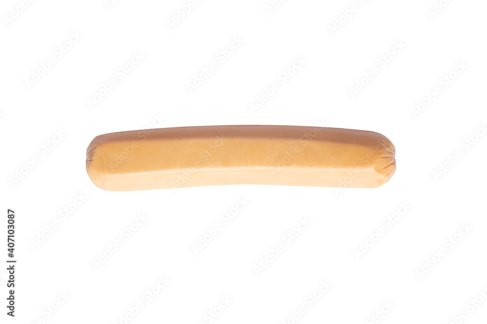 Sausage in isolated with clipping path.Hot dog in isolated. Sausage in isolated with clipping path.Hot dog in isolated.