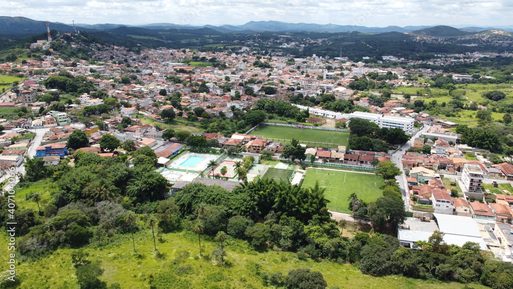 Vista Área de Cidade Esmeraldas MG