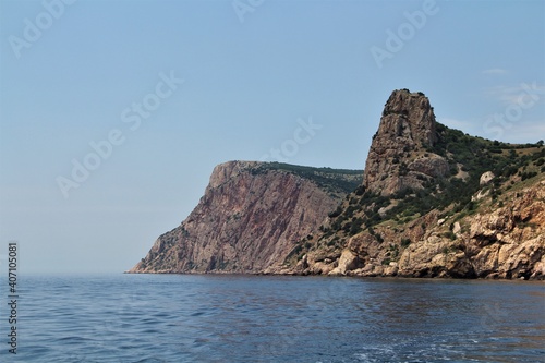 the cliffs