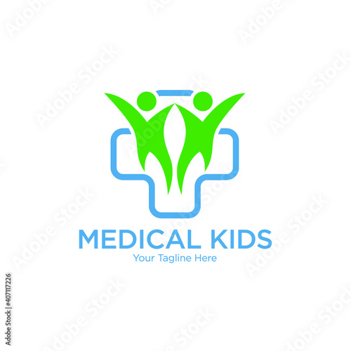 Medical kids Logo Template