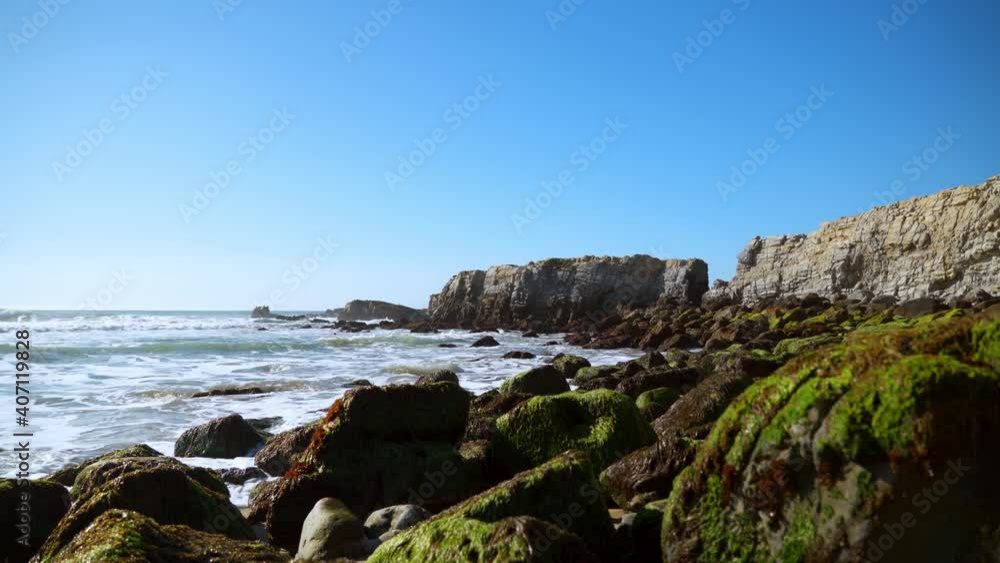 Rocky coast of the sea at Pescadero State Beach, California 23 Rocky coast of the sea at Pescadero State Beach, California 23